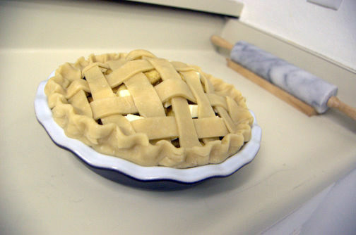 Apple Mango Test Pie