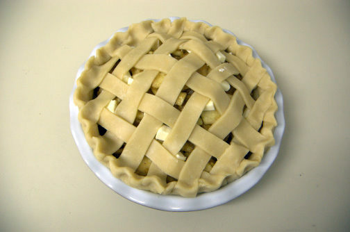 Apple Mango Test Pie