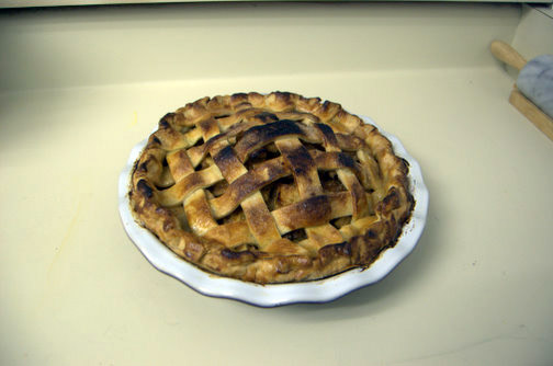 Apple Mango Test Pie