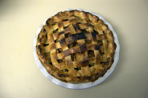 Apple Mango Test Pie