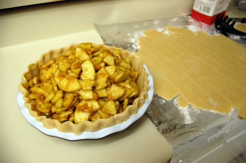 Apple Mango Pie