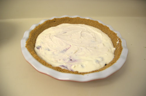 Blueberry Sour Cream Pie