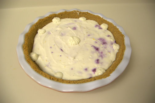 Blueberry Sour Cream Pie