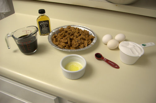 Jack Daniel's Butterscotch Pecan Pie