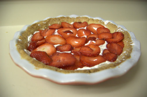 Strawberry Shortcake Pie